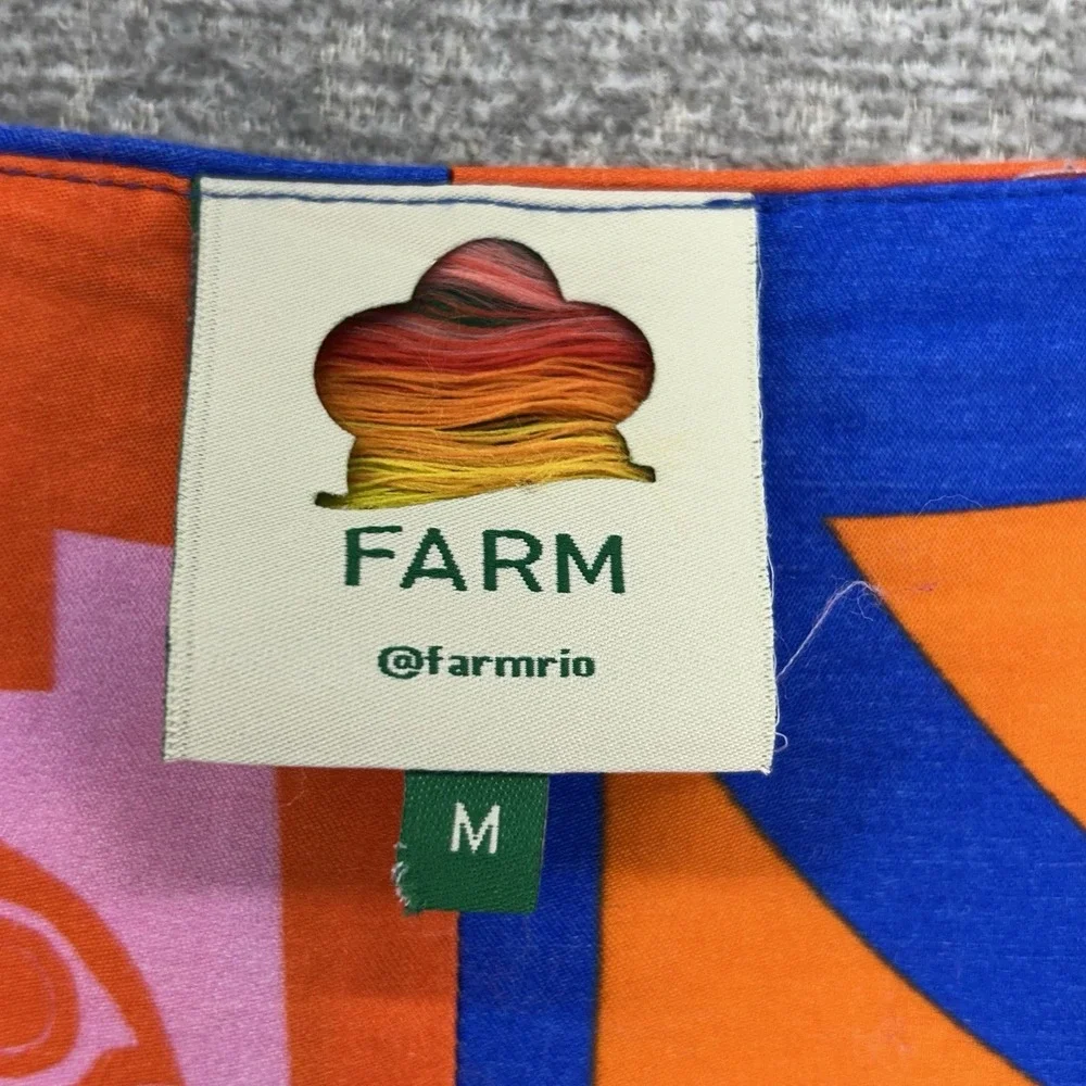 FARM Rio Multicolor Crop Top - Picture 3 of 11